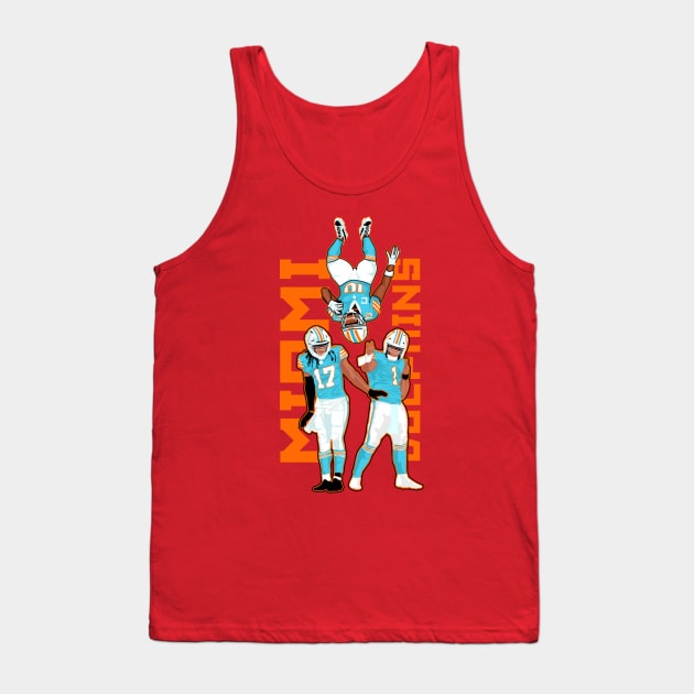 Miami Dolphins Tank Top by Mic jr